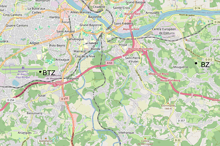 map BZ